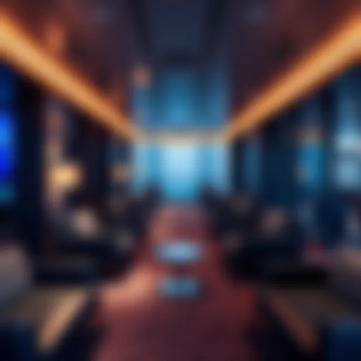 The revamped British Airways Business Lounge at Heathrow Terminal 3 with Nexo branding and luxury seating