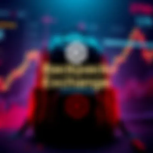 A graphic showing the Backpack Exchange logo with the text about the new token launch and financial graphics in the background.