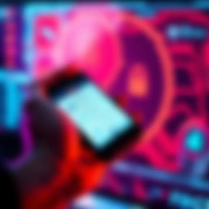 A person holding a Ledger Stax device with backup options displayed on a screen, emphasizing security features.