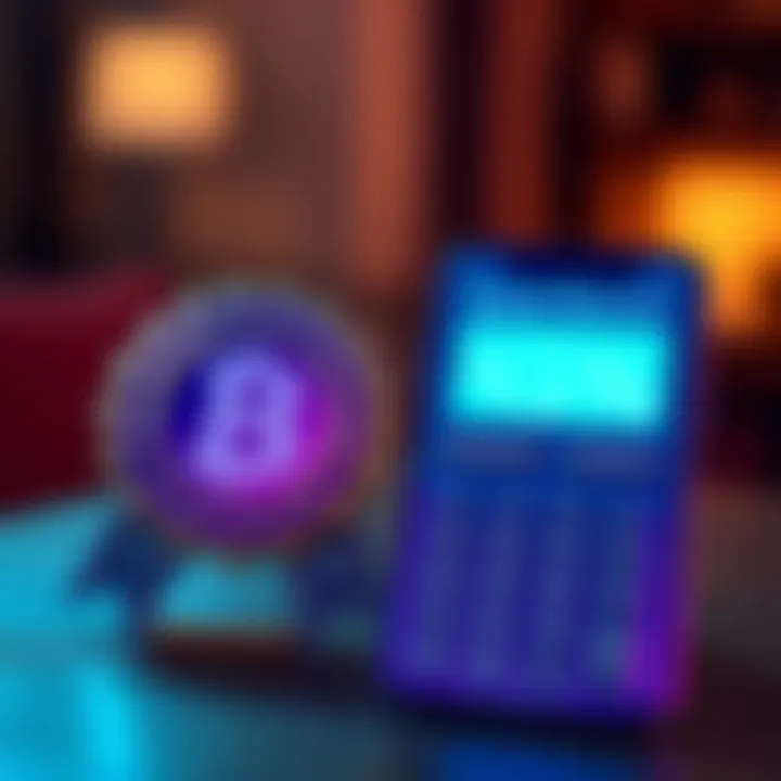 A graphic showing a badge symbol next to a calculator with a rent boost percentage displayed, illustrating the concept of combining badges and rent boosts in the UK.