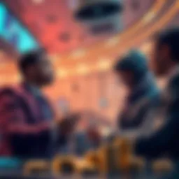 Bank representatives discussing stablecoin yields and their impact on traditional banking