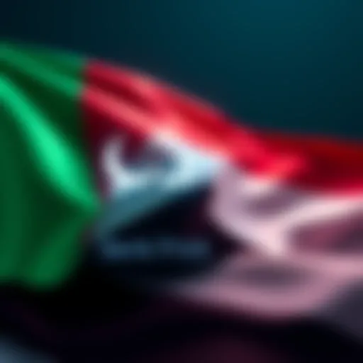 The Bank Frick logo alongside the flag of the UAE, indicating new transfer support