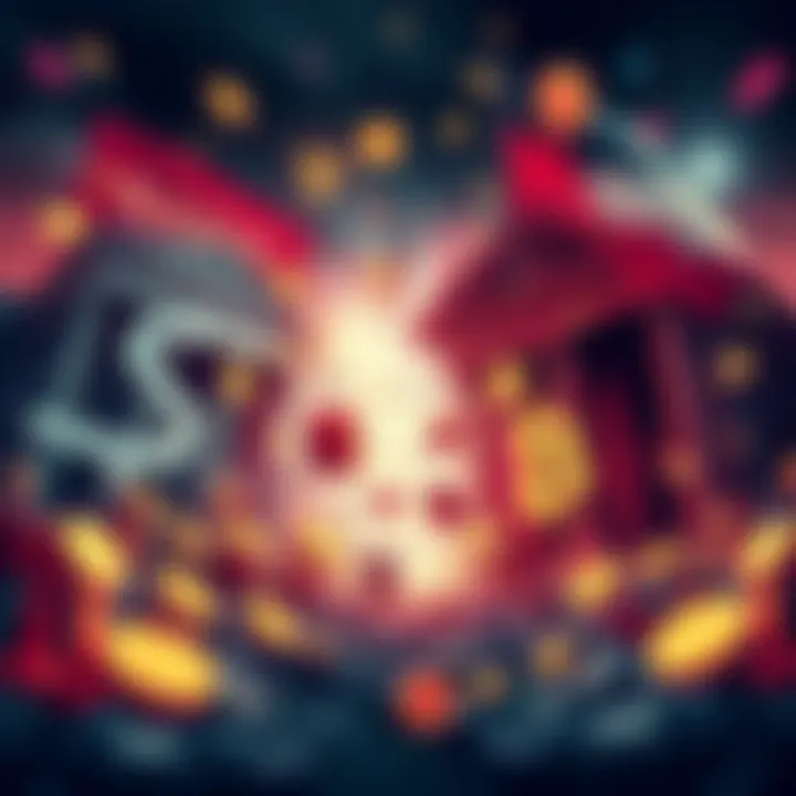 A visual representation of banks clashing with stablecoin symbols, showing the conflict in financial competition.