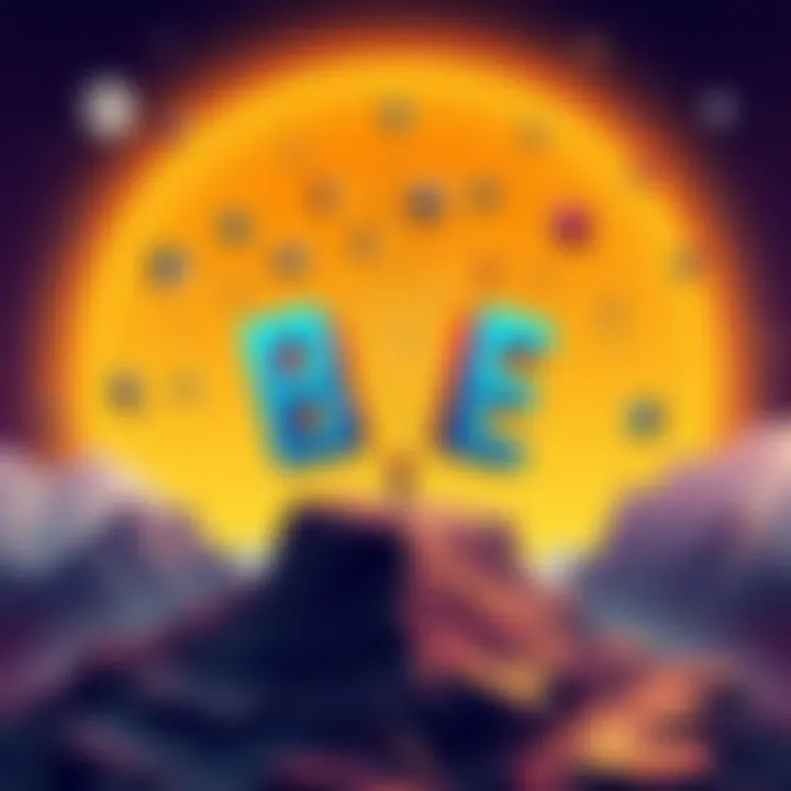 Illustration of Base breaking away from Optimism's OP Stack, symbolizing L2 fragmentation. Chains representing different ecosystems separate, creating a sense of independence.