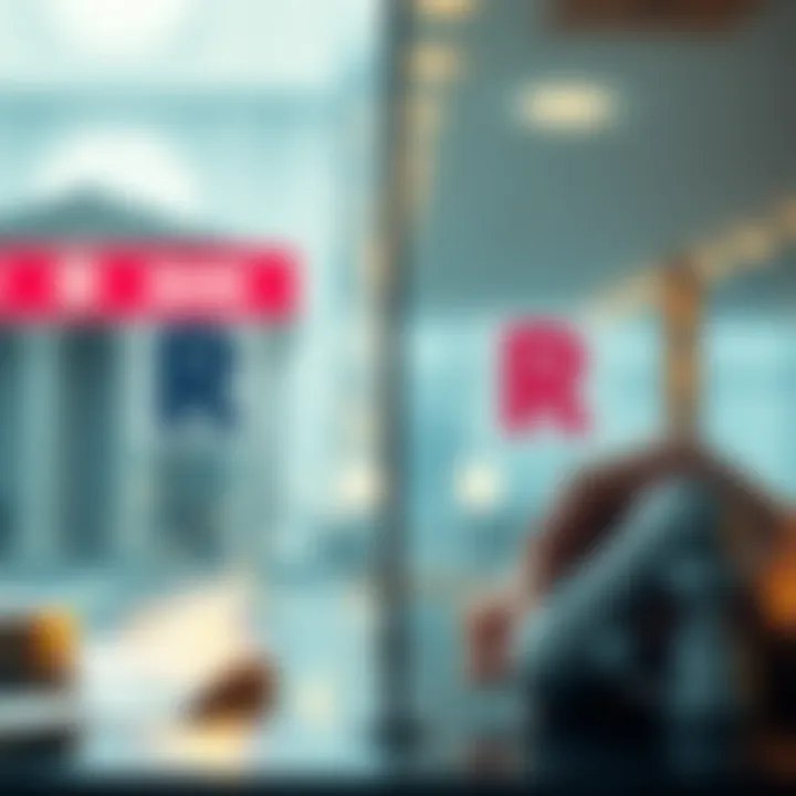 A side-by-side comparison of banking options Visual representation of basic bank account and Revolut account features