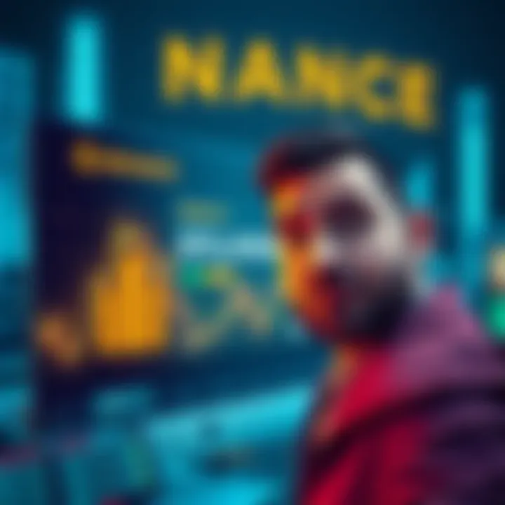 Binance Liquidation Fee Discrepancy A visual representation of the Binance platform showcasing a liquidation fee with a confused user expression