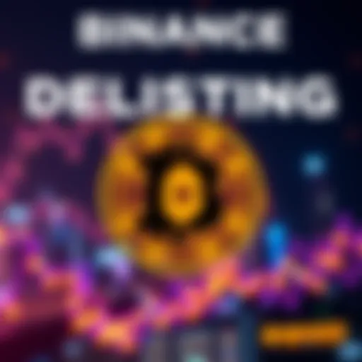 A visual representation of Binance's logo with LTO Network symbols, highlighting investor concerns.