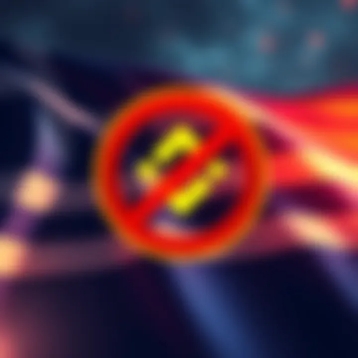Binance License Rejection Greece's flag and Binance logo with a warning sign, symbolizing the rejection of Binance's license application