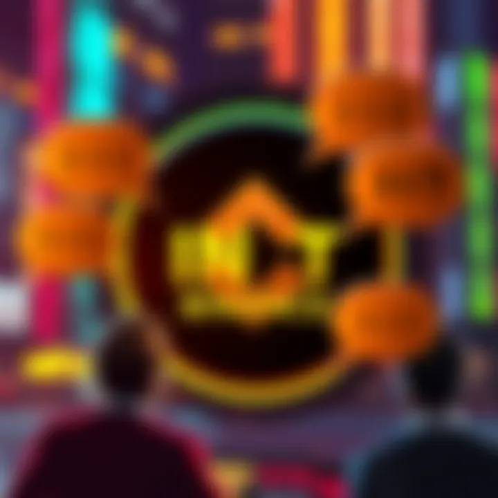 A graphic showing the Binance logo with the text 'INIT Token' highlighted, surrounded by discussion bubbles indicating debate among traders.