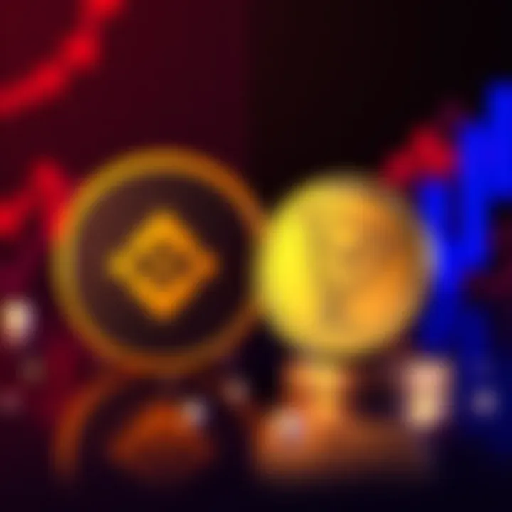 A Binance logo next to a TRON (TRX) coin symbolizing the delisting and the potential to recover investments.