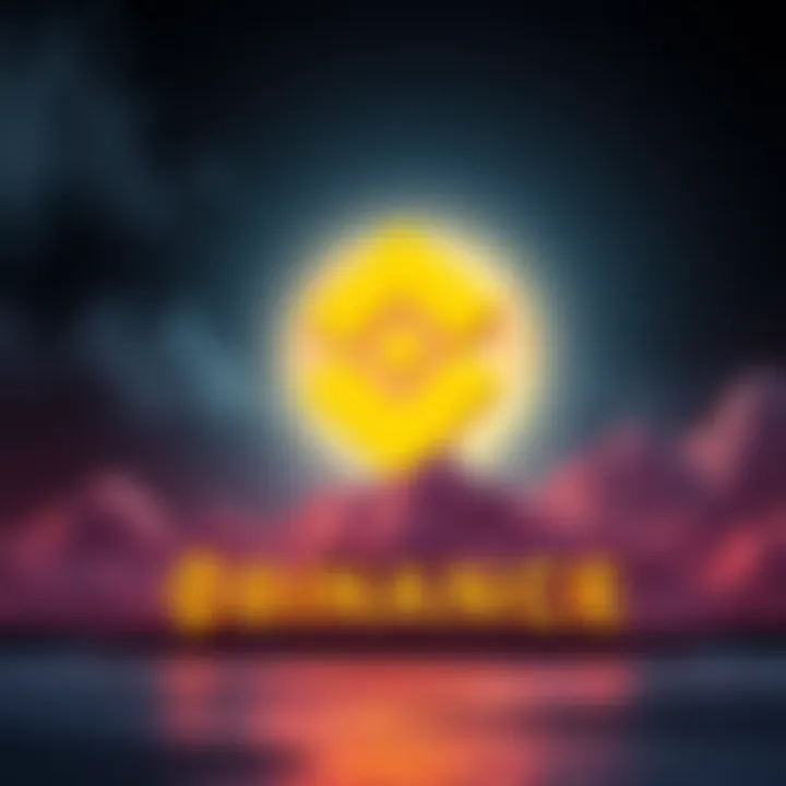 Binance Boosting Trump's Crypto Firm A graphic showing Binance's logo alongside a depiction of a crypto company connected to President Trump, representing financial growth and success.