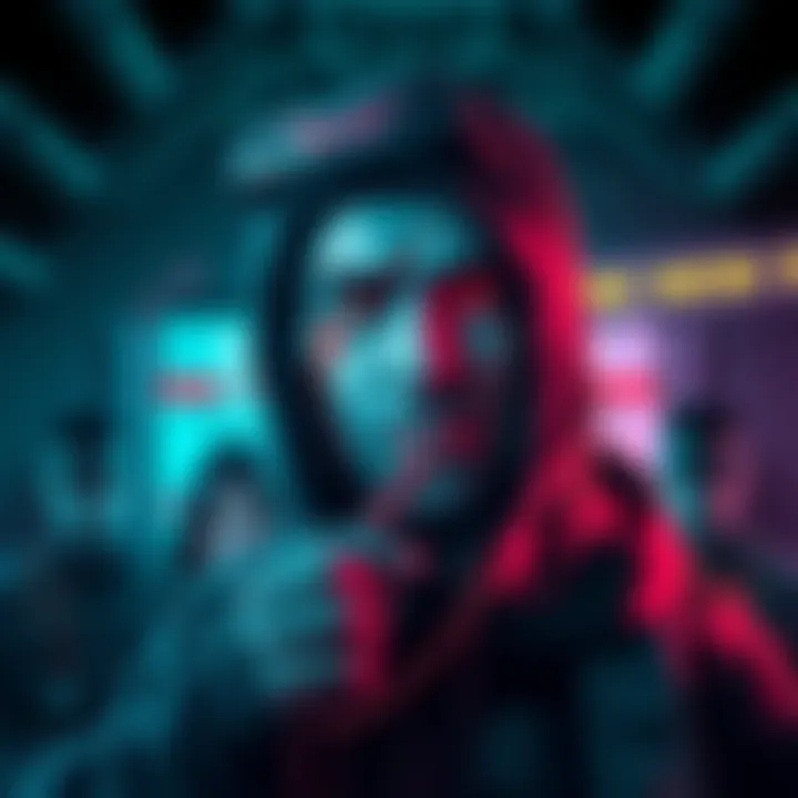 Bitboy Arrest: A Turning Point in Crypto A somber portrayal of Bitboy's arrest, symbolizing turmoil in the crypto community