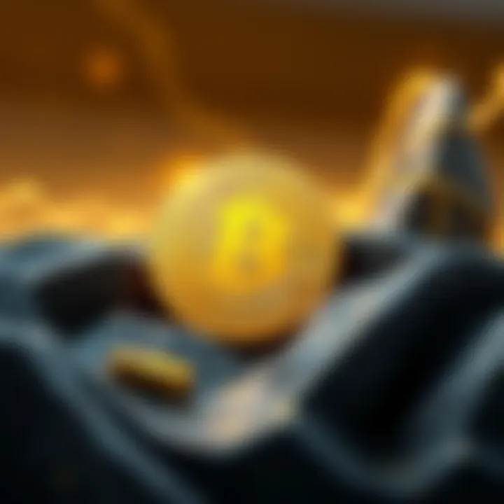 Bitcoin's Rise as Digital Gold A visual representation of Bitcoin symbolizing its growth and acceptance as digital gold