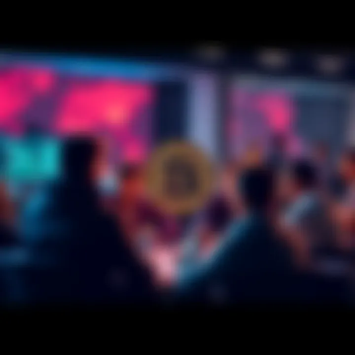 Community members engaging in a Bitcoin discussion, sharing insights and questions