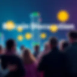 A group of people engaged in a lively discussion about Bitcoin, sharing ideas and asking questions