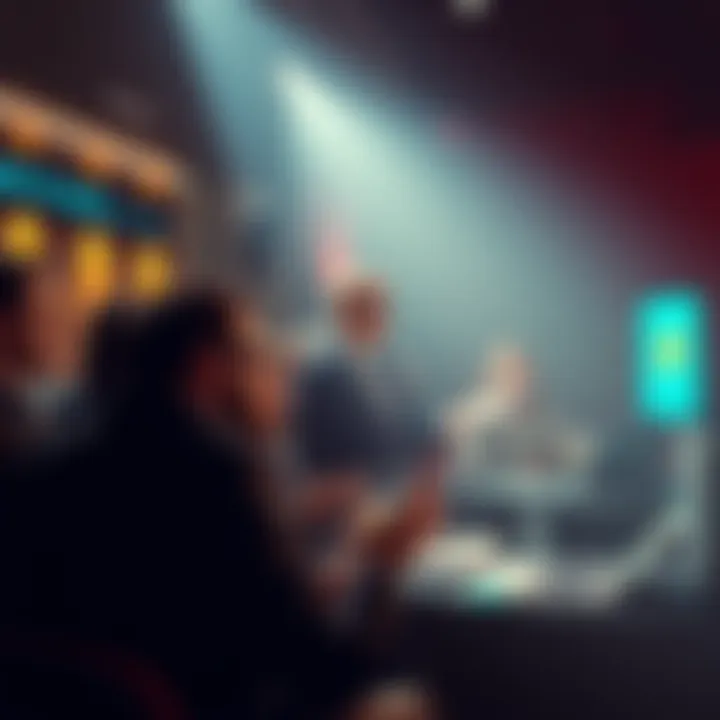 A group of people engaging in a discussion about Bitcoin, sharing insights and asking questions in a forum setting.