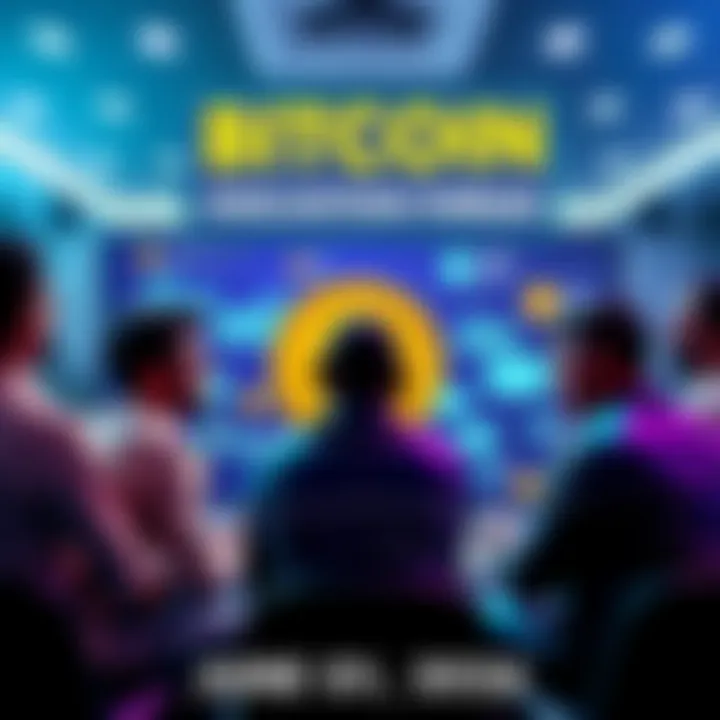 A group of people engaging in a discussion about Bitcoin in an online forum setting
