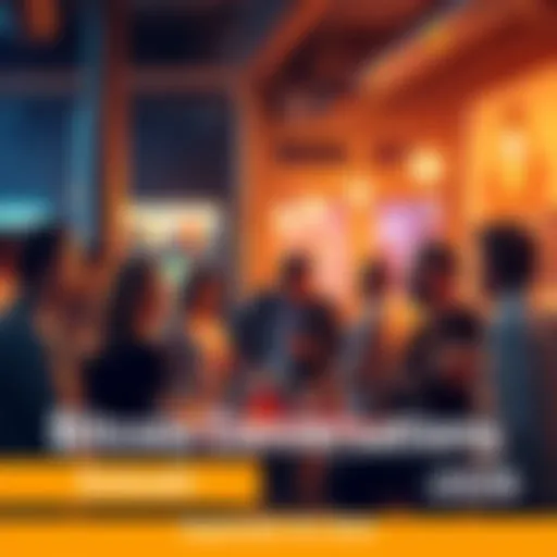 People engaged in a lively conversation about Bitcoin, sharing thoughts and questions in a community setting.