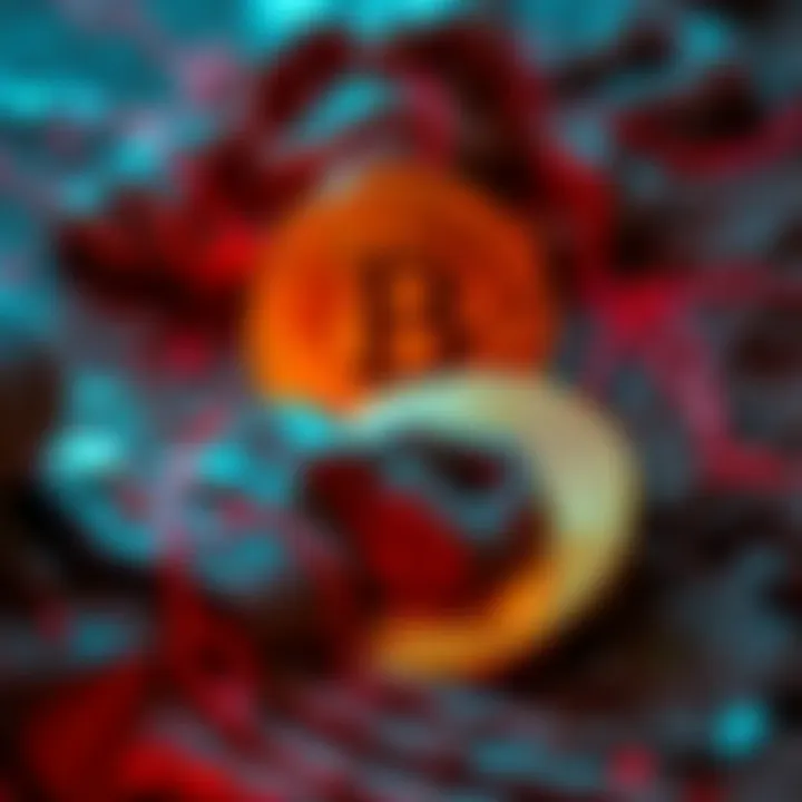 A visual representation of Bitcoin depicted as a lifeless corpse, symbolizing its lack of economic value and utility.