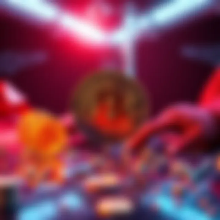 The Evolution of Bitcoin: From Cash to Asset An artistic representation of Bitcoin transitioning from a digital currency to a speculative asset, highlighting its challenges and future in everyday transactions.