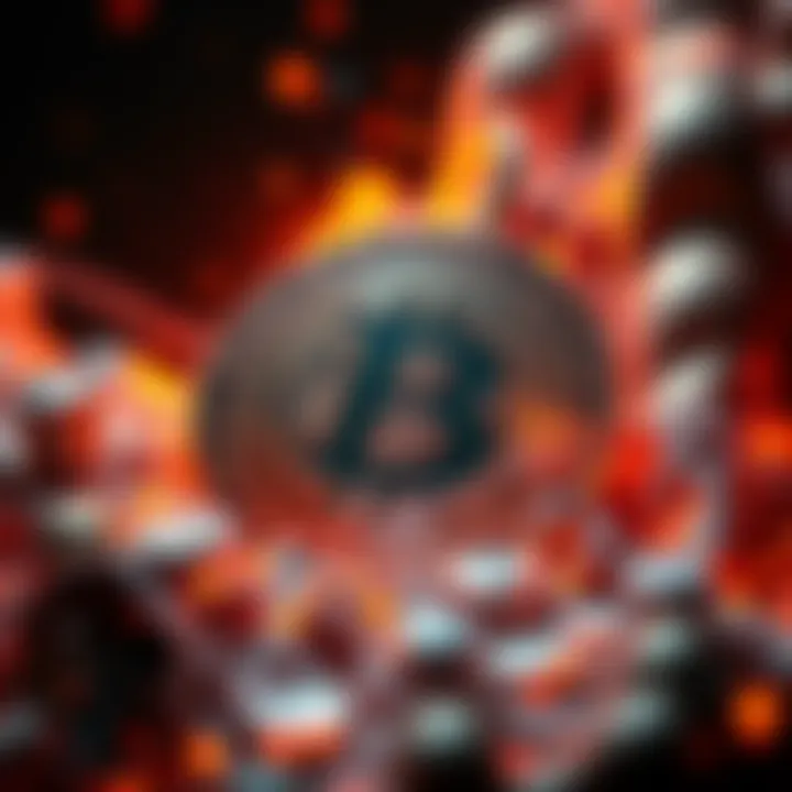 An artistic representation of Bitcoin symbolizing innovation and financial freedom