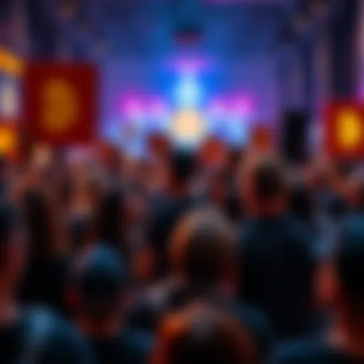 A group of Bitcoin supporters holding signs promoting Bitcoin over other cryptocurrencies at a community event.