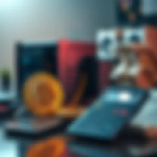 Bitcoin miner with a calculator and bills A Bitcoin miner setup beside a calculator and utility bills, symbolizing the financial decisions involved in mining Bitcoin.