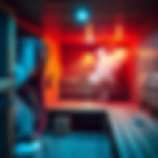 A Bitcoin mining rig set up inside a home sauna, generating heat while sauna benches and steam are visible.