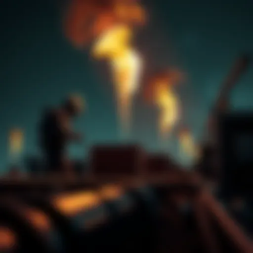 Bitcoin miners using flared natural gas to generate clean energy and power their operations.