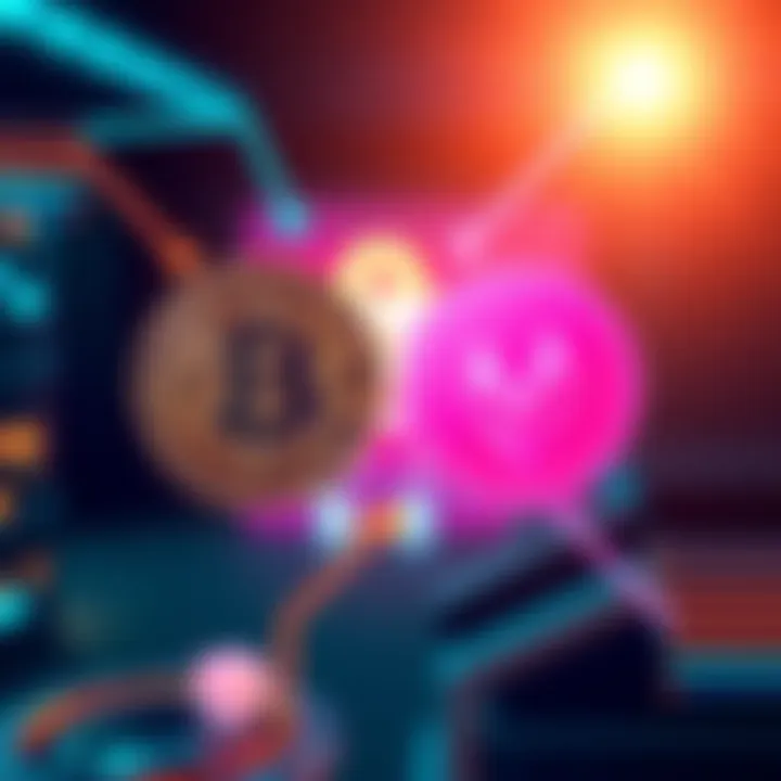 A graphic showing Bitcoin and Monero symbols with arrows indicating a secure exchange between them