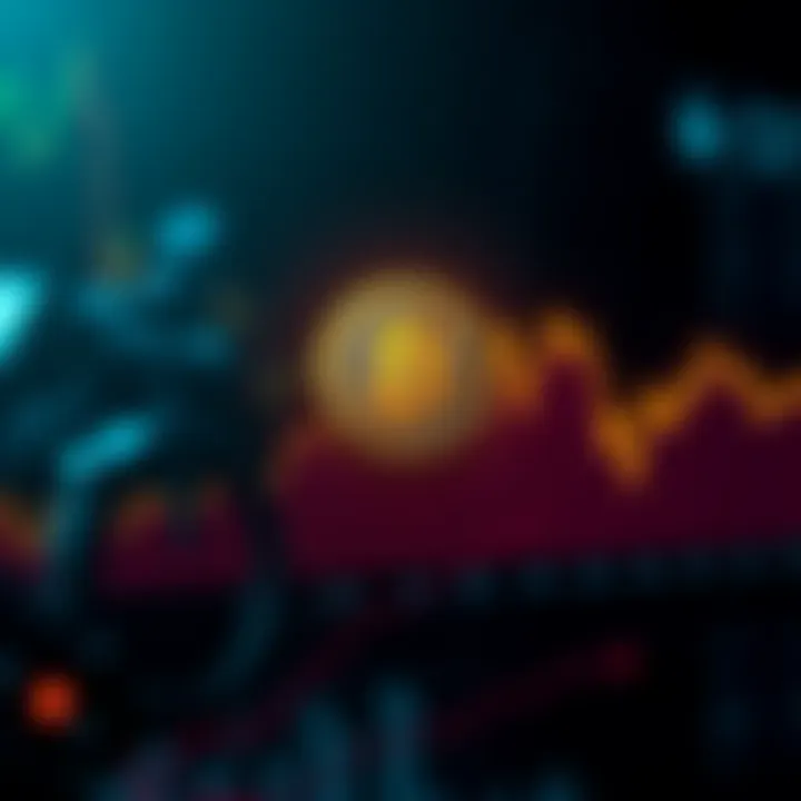 Graph showing Bitcoin's decline in October, reflecting its first monthly loss in seven years