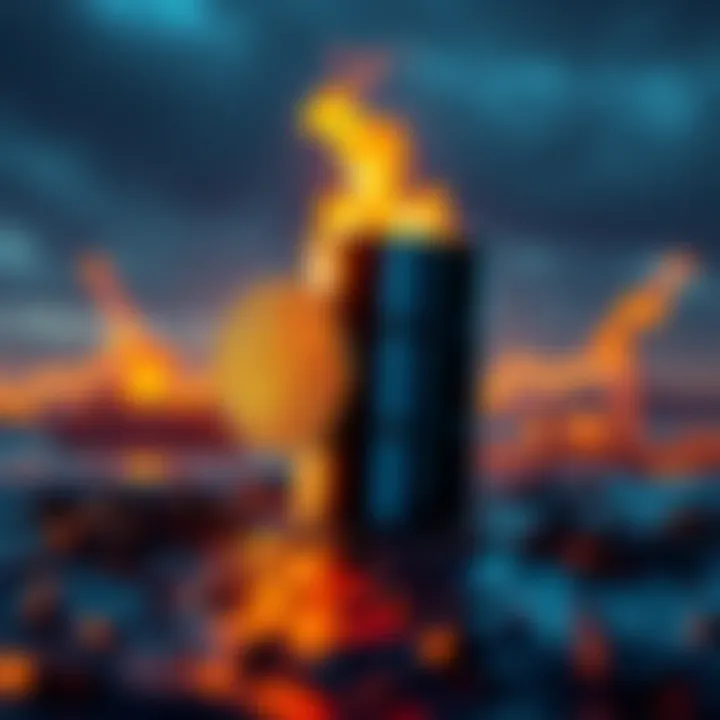 Bitcoin for oil trade Representation of Bitcoin logo with an oil barrel symbol, indicating potential oil trading in Bitcoin