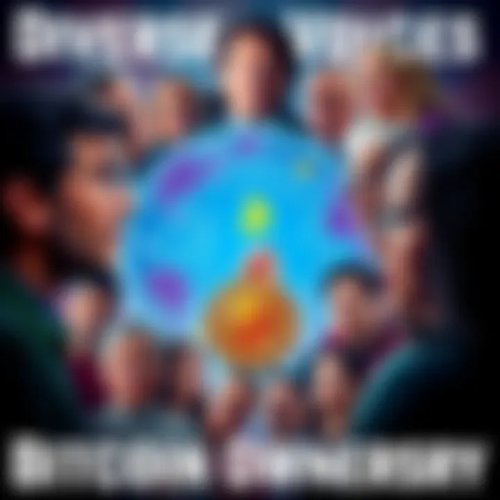 A vibrant collage representing individuals of different ages and backgrounds sharing their Bitcoin ownership experiences.