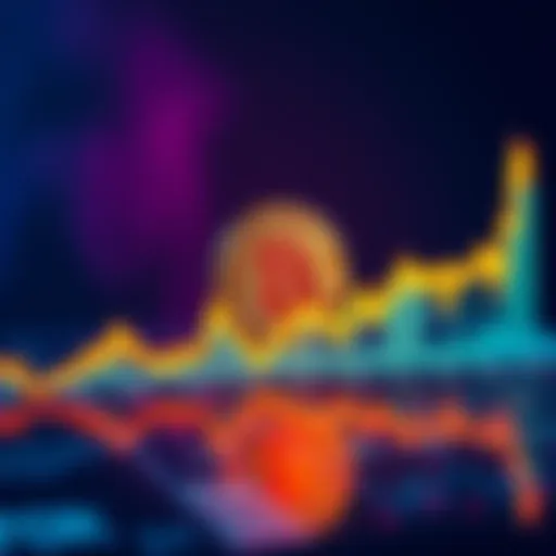 A graph showing Bitcoin's price fluctuations with a focus on the 70k mark