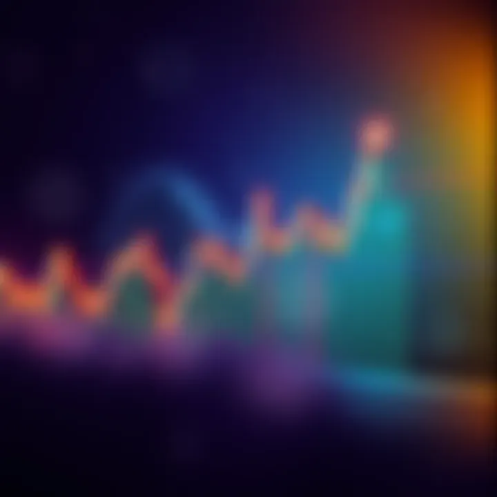 A chart showing Bitcoin's price trending upward with candlestick patterns and key resistance levels marked, indicating traders observing for confirmation.