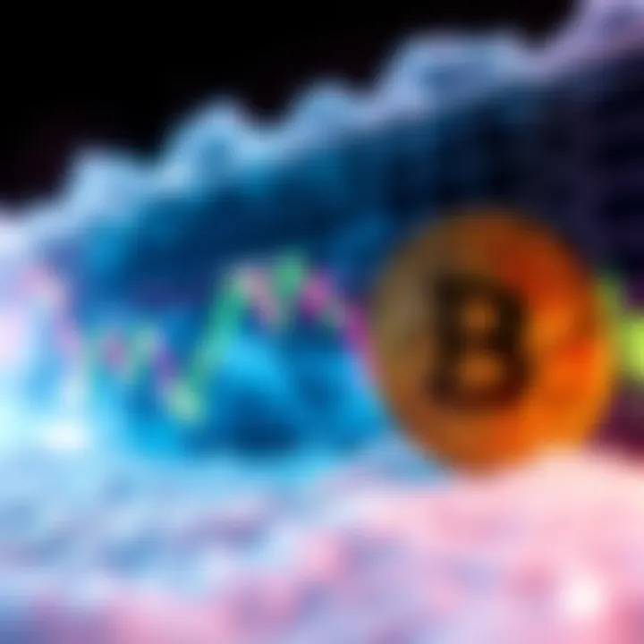 A stable Bitcoin price chart indicating a hold at 68k with low market sentiment.