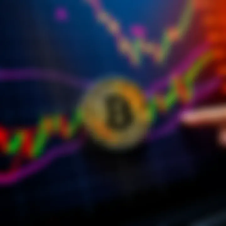 A Bitcoin price chart showing a narrow trading range, indicating potential market manipulation.