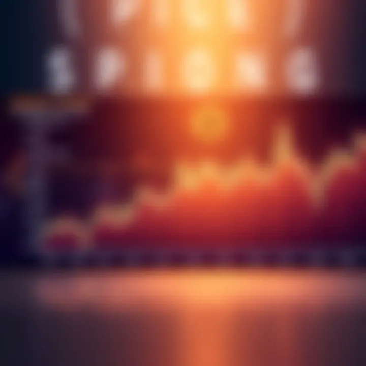 A chart showing Bitcoin's price trends during market pumps with upward spikes and comments from people on the side