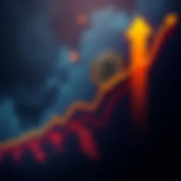 A price chart depicting Bitcoin's sharp rise, with an arrow pointing up toward a target of $150,000, indicating a potential rally after a recent dip.