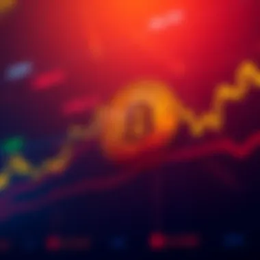 A line graph showing Bitcoin's price drop and recovery patterns, indicating market health.