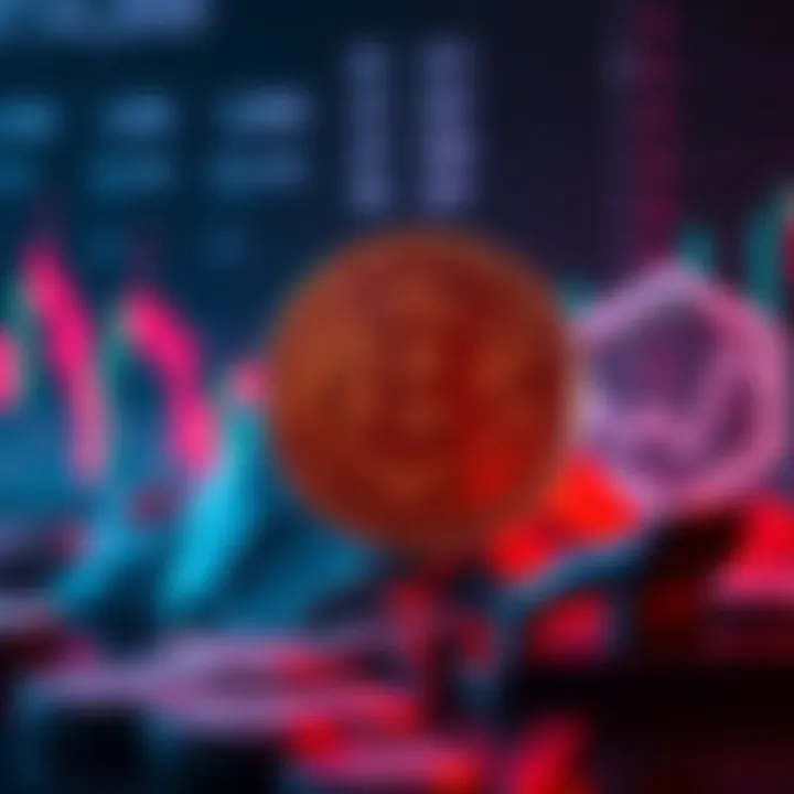 A downward trending Bitcoin price chart showing support near $60,000 and resistance at $94,000 with bearish indicators