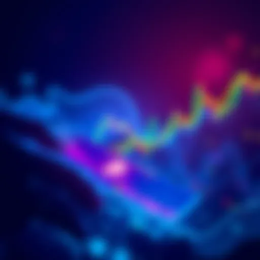 Bitcoin chart showing a recent price dip and support area