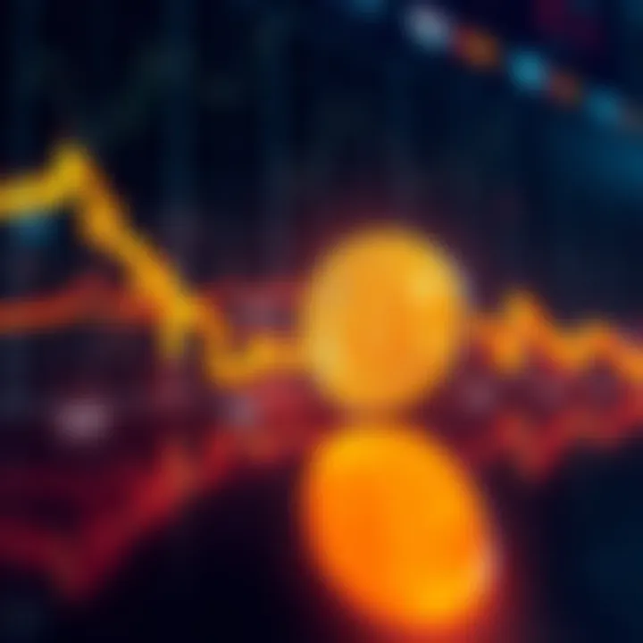 A graph showing a decline in Bitcoin prices with a buying opportunity highlighted