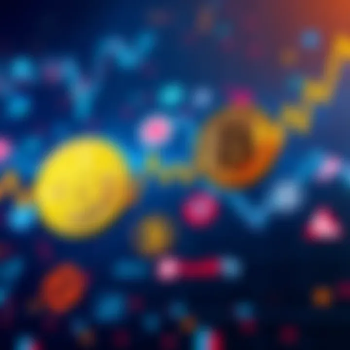 Graph showing Bitcoin's recent decline alongside logos of major banks preparing to handle cryptocurrency custody