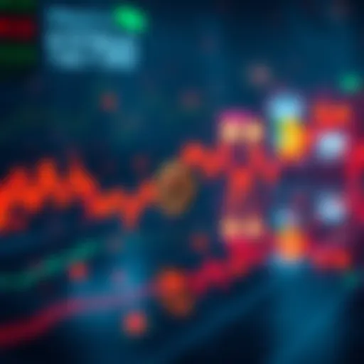 Graph showing Bitcoin price falling sharply over time