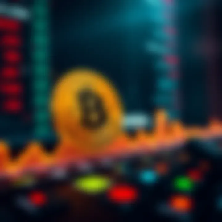 Bitcoin price drop A chart showing Bitcoin's decline below $60,000 alongside a downward trend in tech stocks like Nvidia.