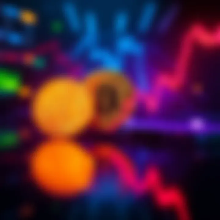 Graph showing Bitcoin's price falling below $99,000 with red downward trend line.