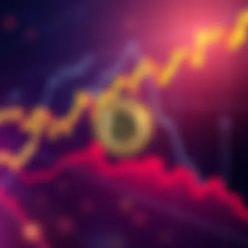 A Bitcoin price chart showing a flat trend after the halving, indicating low market excitement