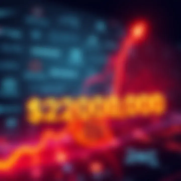 Graph showing Bitcoin price rising past $200,000 with institutional logos in the background