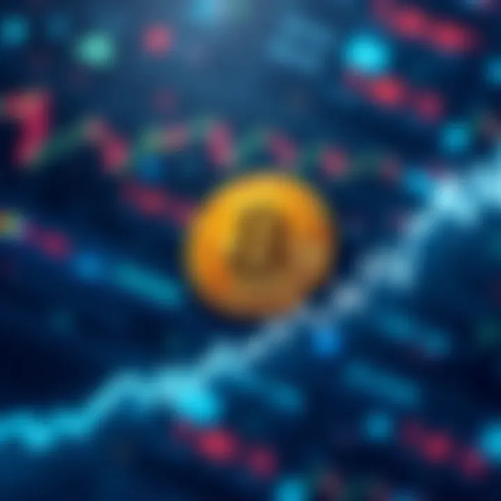 A graph showing Bitcoin's price movement with an upward trend towards 120k.